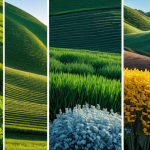 크립토 펀드 투자 분석 - Here are three detailed image prompts for Stable Diffusion: