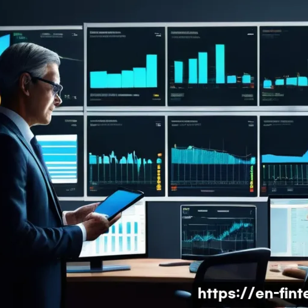 자동화된 투자 포트폴리오 - **Prompt:** A dynamic, split-screen composition depicting the evolution of personal investing. On th...