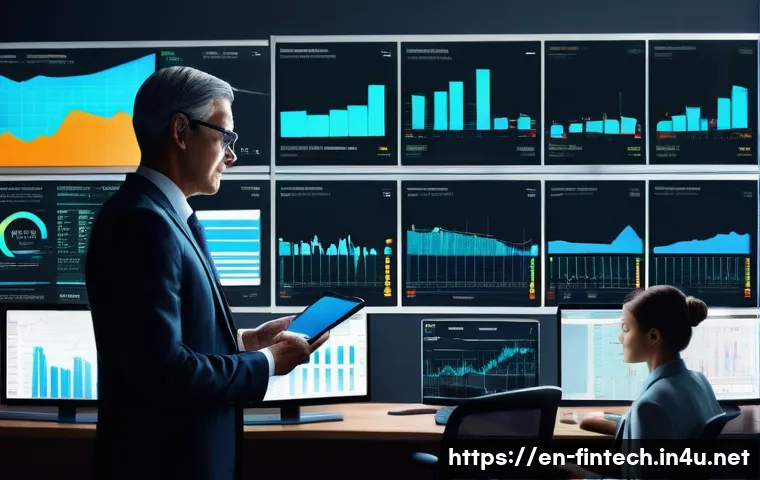 자동화된 투자 포트폴리오 - **Prompt:** A dynamic, split-screen composition depicting the evolution of personal investing. On th...